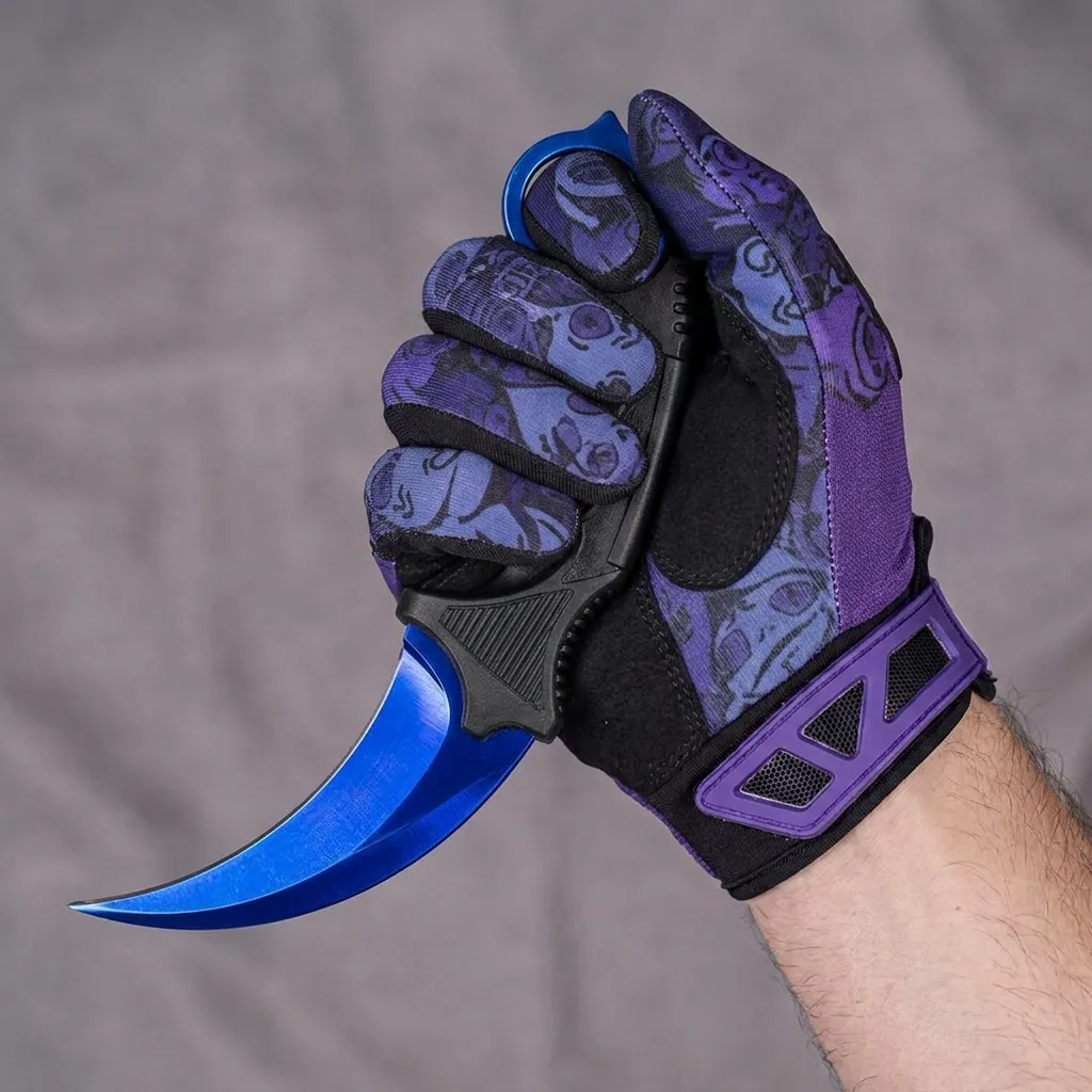 Karambit Azul - Faca Decorativa thumbnail 1